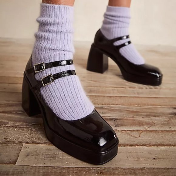 Free People Ruby Double Strap Platform Mary Janes - Picture 5 of 13